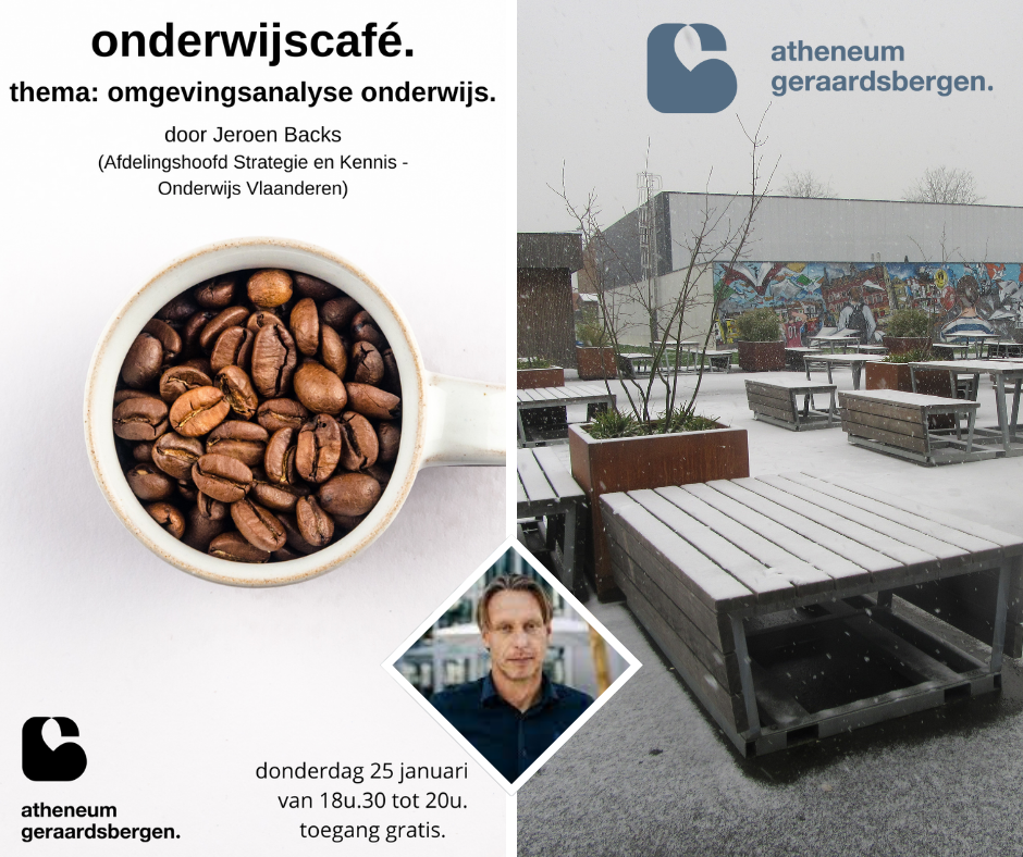 GO! Geraardsbergen organiseert boeiend onderwijscafé met als thema ‘Omgevingsanalyse onderwijs’