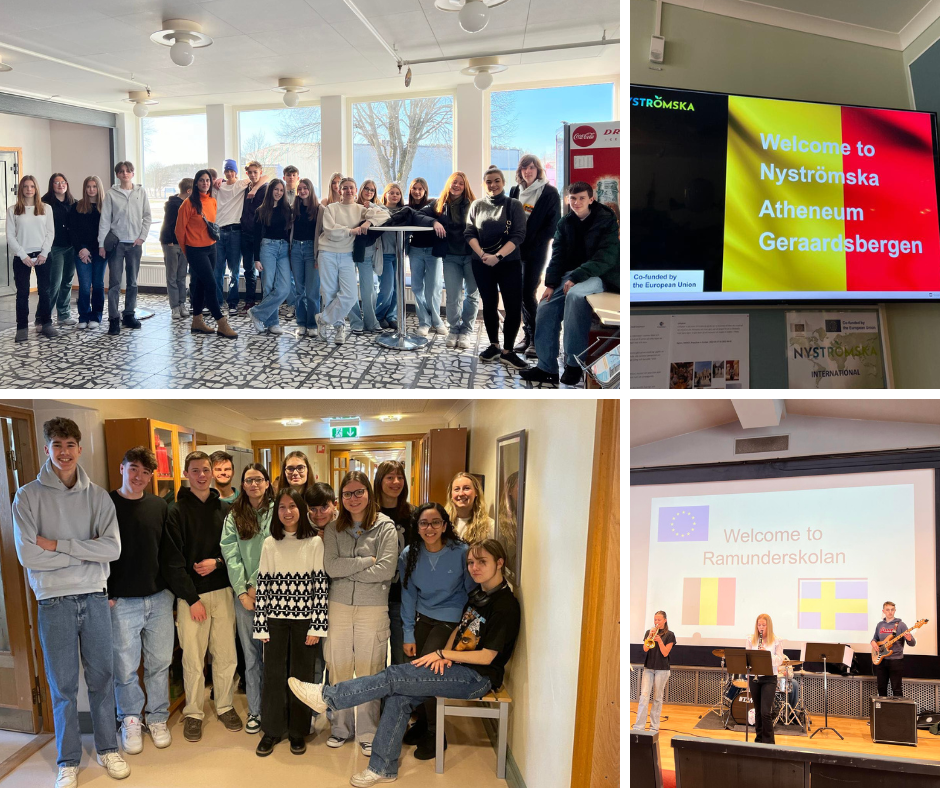 Twintig atheneumleerlingen trekken naar Söderköping (Zweden) voor een Erasmus+ervaring rond Environmental Awareness