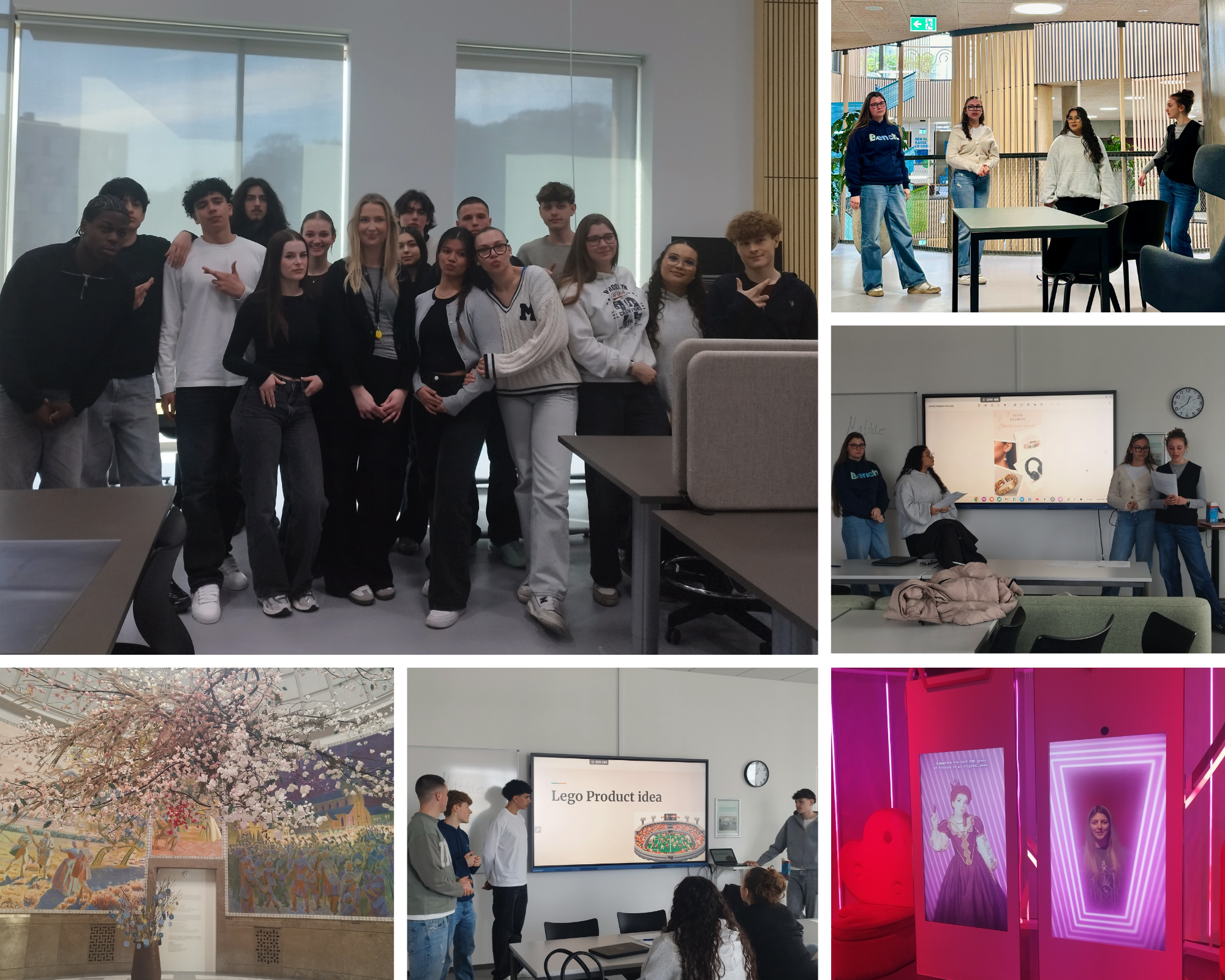 Leerlingen 6Bedrijfsorganisatie op Erasmus+ stage in Odense!