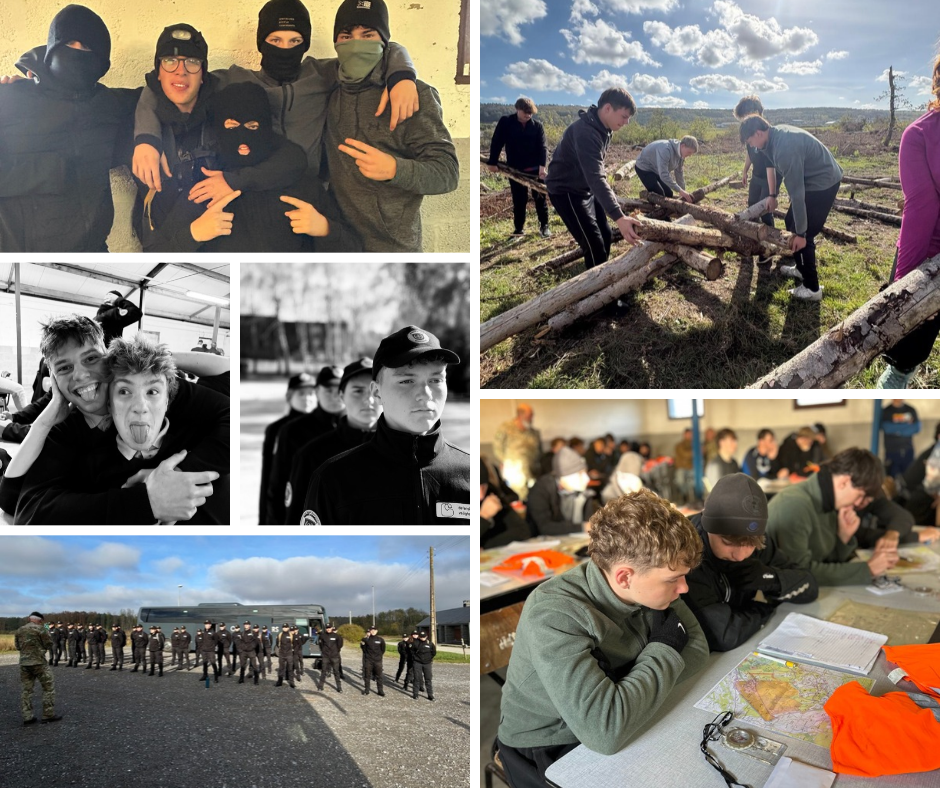 Fotoverslag: eerste militair kamp van het schooljaar voor 6 defensie en veiligheid in Marche-en-Famenne